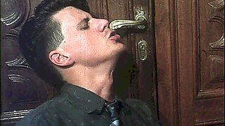 Hot Elegant Italian MILF Double Penetrated by 2 Men