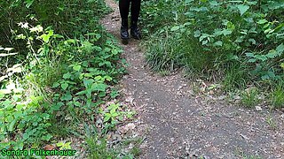 A Dildo Shot in the Wood
