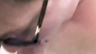 BBW Ashley's first blowbang
