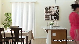 The boss wants to fuck my masseuse housewife
