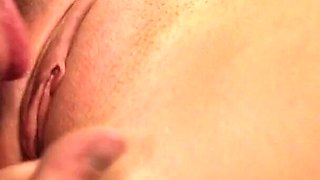 Stunning blonde babe loves sucking dick