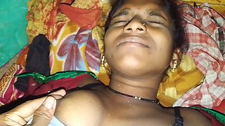 Desi Indian Aunty Boobs pressing and Fuck