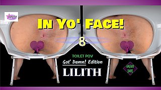 In Yo' Face! Vol. 8 [hd]- Thick Puerto Rican BBW Toilet POV