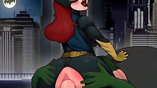 Teen and MILF anal toons