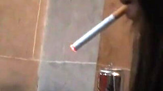 Busty pool shark Asian amateur lets big dick put the tip in