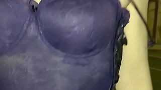 No Panties in Mini Skirt at Public Place