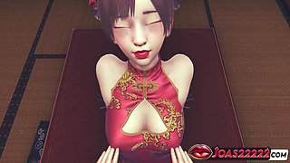 Hatano Miwa 3D Hentai - Sensational Big Tits Massage & Intense Ass Licking - Fingering Her Tight Pussy to Orgasm (XXX Animation)