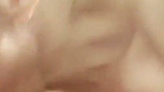 Mature Wife Sucking Friends Dick Dry and Swallowing