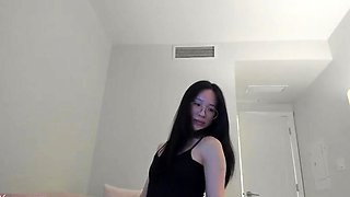 Asian MILF Sucks Big Cock And Jerks Out Cum