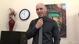 Bad Work Babe With Johnny Sins, Darcy Tyler - Brazzers