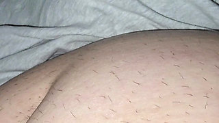 Step mom hand slip under step son underwear and grabs his dick