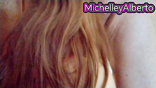 Michelle Sucks My Cock After the Bath