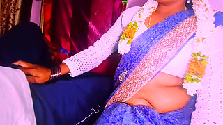 The landlady got a physical relationship with the tenant boy. Telugu dirty talks.