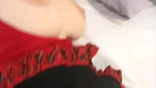 Pretty Redhead Bitch With Big Boobs POV