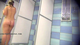 Public shower rooms hidden cam