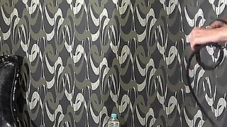 Mistress Punishes Manager by Dripping Hot Wax on His Body While Making Him Smell and Lick Feet, Which Have Been Steamed by Boots