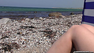 A Hot Day on the Beach