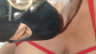 Mature Nurse Giving a Good Cock Blowjob