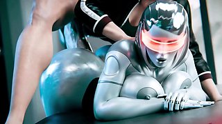 Hot Futanari Animation sex where Futa MILF fucks boosty girl