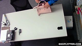 Nimble teenie shoplifter penalize fucked by a lp officer