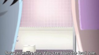 Taking a bath with sassy babes is peak experience for a thick cock