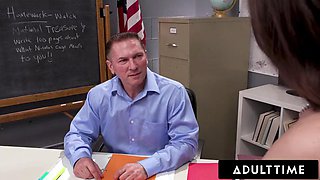 Big Tits MILF Fucks Another Professor With Horny Babe