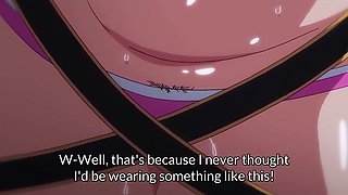 Hentai Tsuma ni Damatte Sokubaikai ni Ikun ja Nakatta, Ep.2: Curvy MILF Cheats On Her Hubby At Comiket