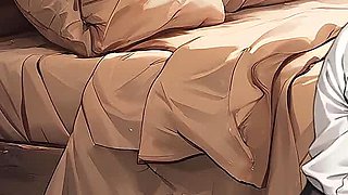 College of Mysteria: Boyfriend Jerking off and Watch His Girl Sucking of the Dorm Master They Made Her a Cum Slut - Episode 8