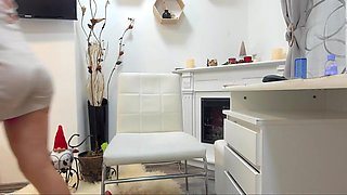 Milf smoking and masturbating: Solo, Masturbation  Fetish Porn