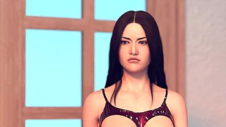 Breastfeeding animation, 3d animated lactating breastfeeding, breast lactating sex