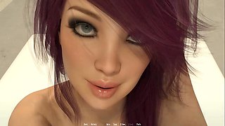 Hot sexy girls, 3d sex, morning