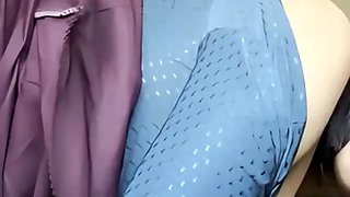 Bhabhi Changing Clothes and Peeing, She Caught Me and Fucking
