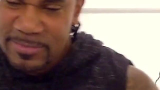 Malena fucks a big black cock in private at the hotel