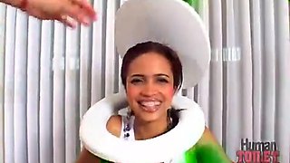 Crystal human toilet bowls: Blowjob, Doggy  Missonary Porn