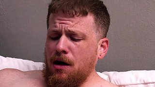 Stevie Trixx deepthroats Lane COltens cock