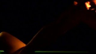 Stunning Asian babe gets anally fucked from her fucker on the table