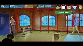 Taffy Tales V0.95.7 Part 87 Gym Touching! by Loveskysan69
