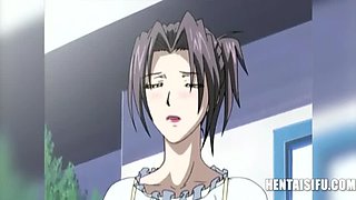 Stepmom Fucked Hard by StepSon - Jealous Watching - Hentai with English Subs