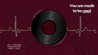 You are made to be used - Femdom JOI anal humiliation