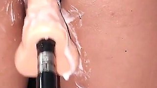 Delicious Fucked with Machine Multiple Squirt