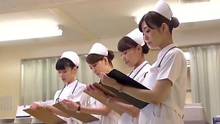 Jap nurse gets double penetrated