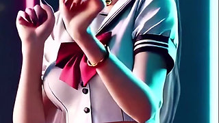 Marie Rose&#039;s Playful Dance DOA 3D Dance