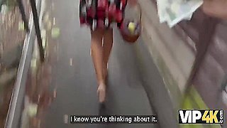 Red Riding Hood Loves To Show Her Pussy In Her Boyfriends Car 17 Min