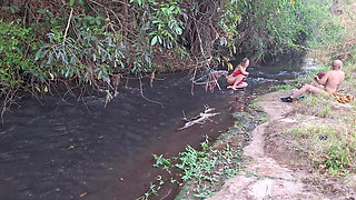 A Meeting Between Strangers at the Creek Ends in Unexpected Sex