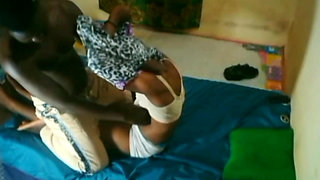 African student at her teacher's home