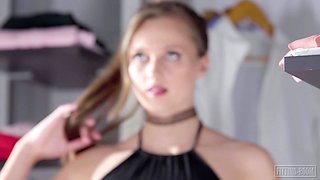 Stacy Cruz Solo Pussy rubbing