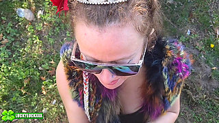 Lucky Gurl Anastasia - Spicy Ukranian Gets Fucked in the Parking Lot