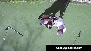 Mexican Hole in One Gabby Quinteros Fucked in her Hot Taco