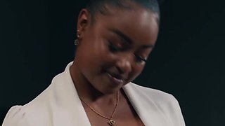 Shemale secretary banging her lady boss