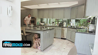 Taboo Hide and Seek - Petite Step Sister Tries to Seduce Step Bro